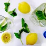 Fresh Mint Lemon Water Recipe