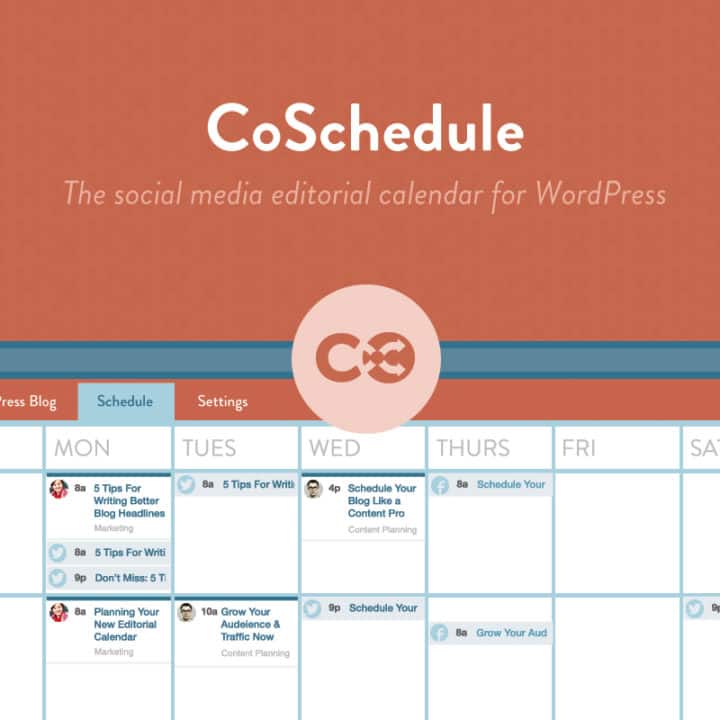 CoSchedule Best Blogging Tool Calender Schedule Nomss Plugin Wordpress