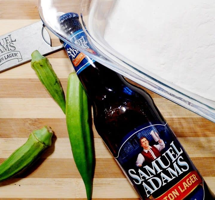 Samuel Adams Beer Boston Lager Okra Tempura Recipe Instanomss nomss