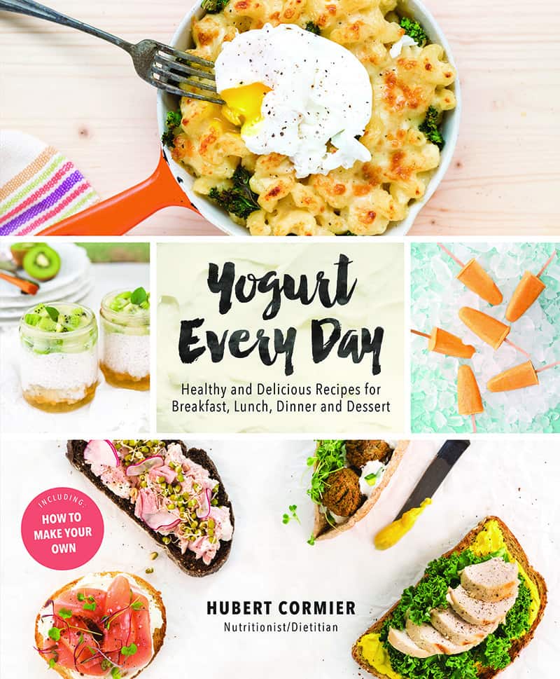 Yogurt EveryDay COOKBOOK REVIEW Hubert Cormier Nomss.com Delicious Food Photography Healthy Travel Lifestyle