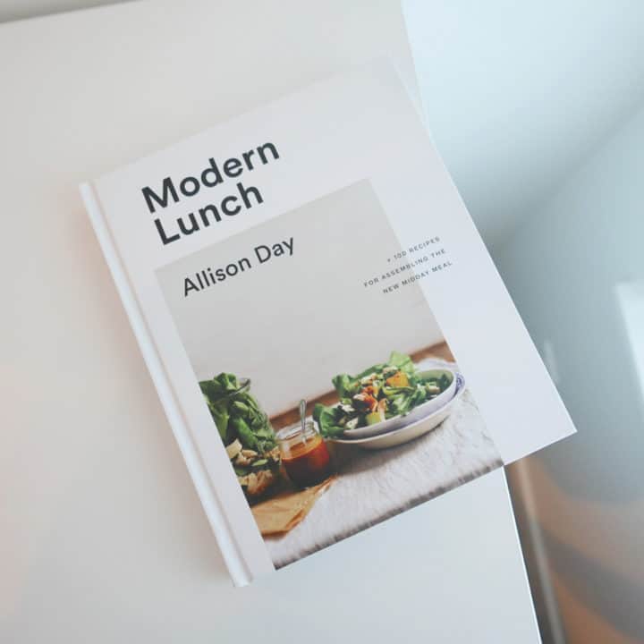 MODERN LUNCH COOKBOOK REVIEW ALLISON DAY NOMSS.COM FOOD BLOG CANADA