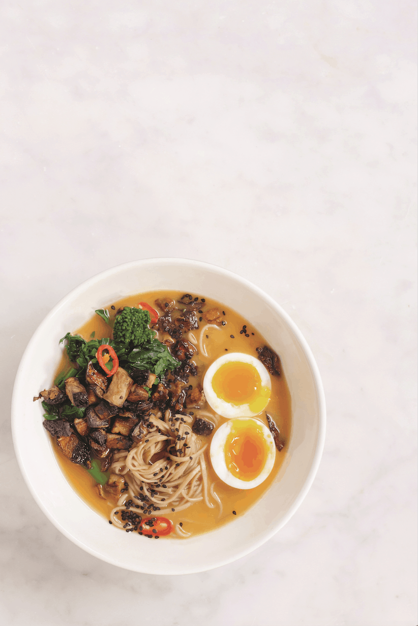 Just-Add-Water Miso, Sweet Potato, and Soba Ramen