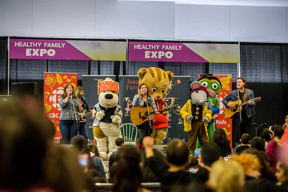 HEALTHY FAMILY EXPO HFE 2019 Nomss.com Daniel the tiger