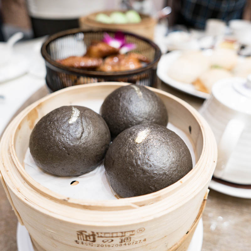 Yue Restaurant 鮑粵軒 Richmond | Steamed Egg Yolk Bun 黑金流沙包