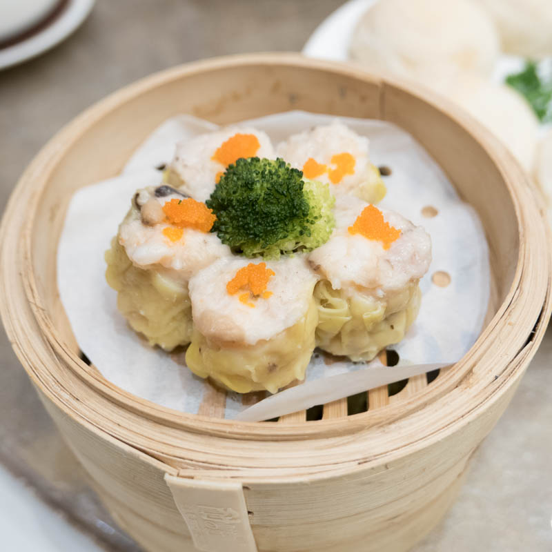 Yue Restaurant 鮑粵軒 Richmond | Steamed Pork Dumpling with Crab Roe 蟹籽切肉燒賣皇