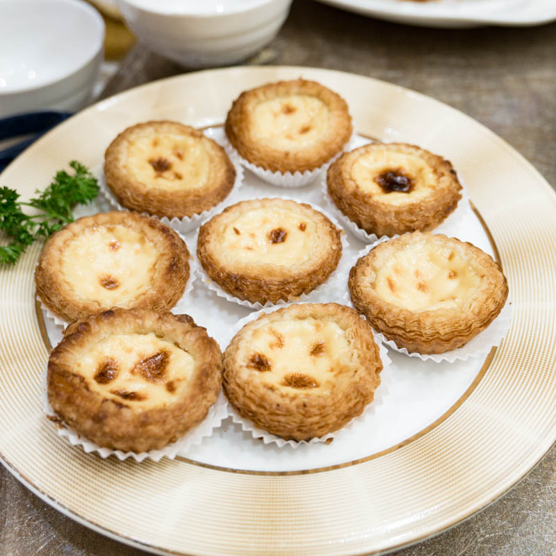 Baked Egg Tart with Milk Puff Pastry 酥皮焗鮮奶葡撻