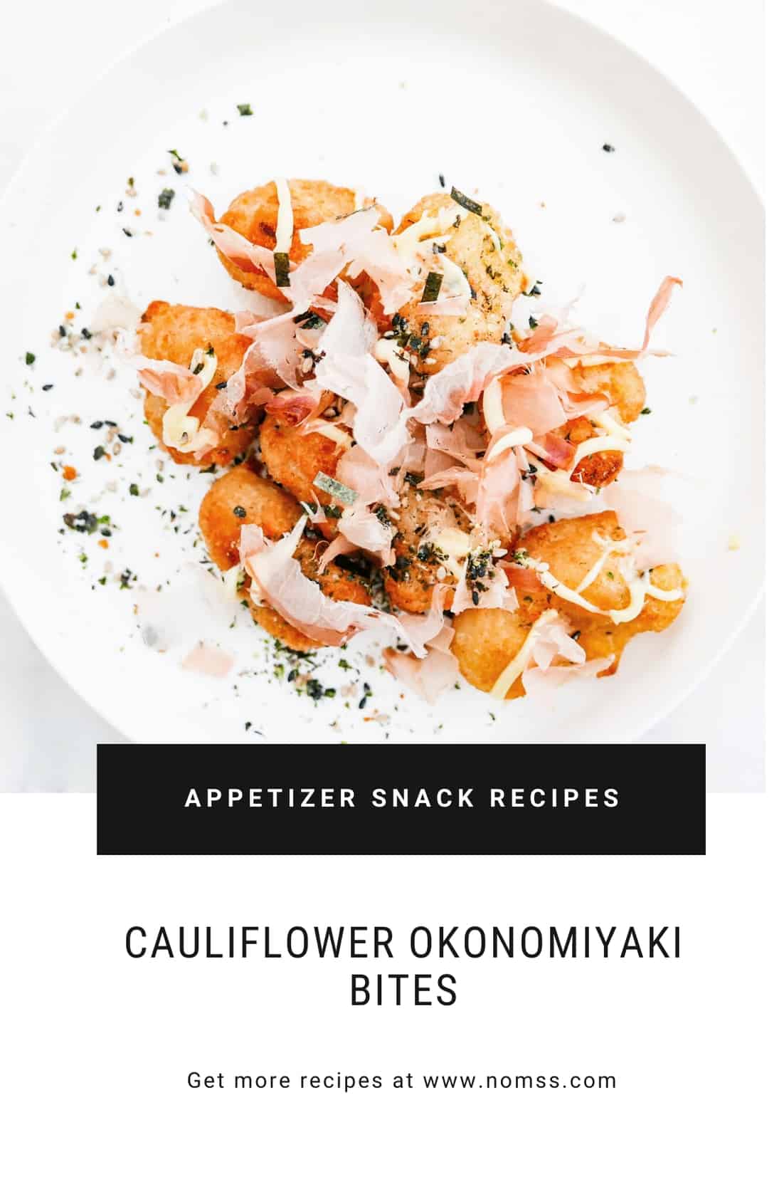VEGAN-ISH OKONOMIYAKI CAULIFLOWER BITES