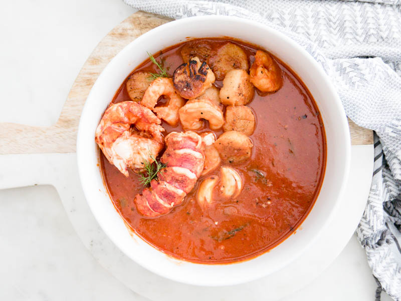 Seafood Cioppino Soup