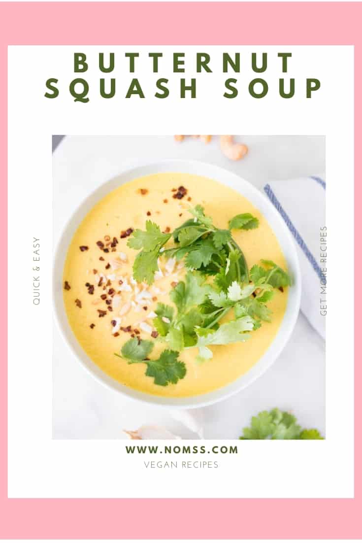 Butternut Squash Soup