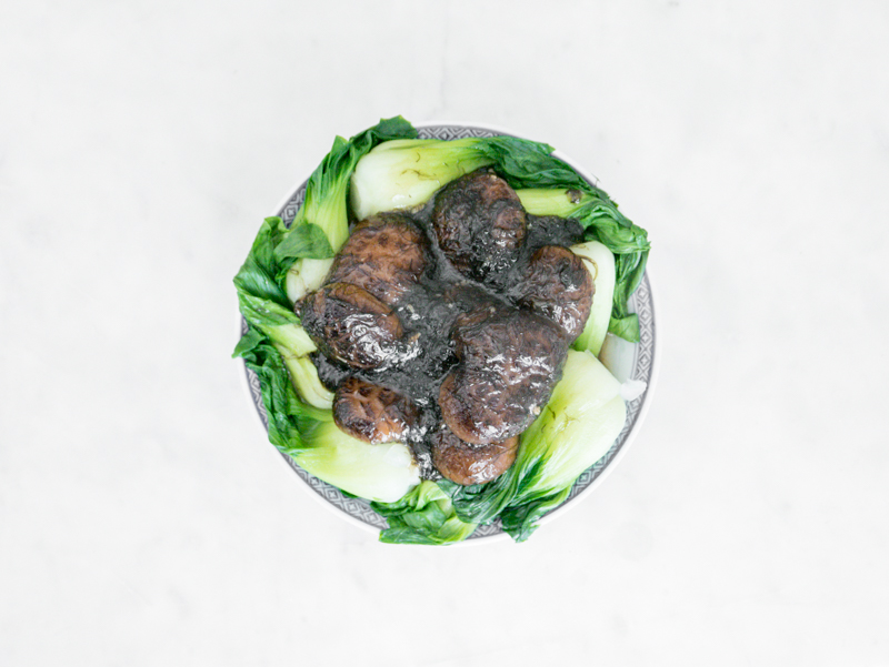  Instant Pot Braised Chinese Mushroom 髮菜炆冬菇食譜