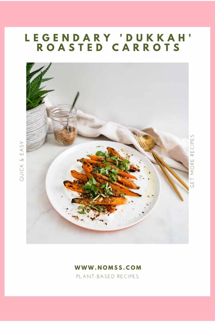 LEGENDARY 'DUKKAH' ROASTED CARROTS