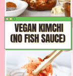Quick Spicy Green Apple Kimchi (Vegan No Fish Sauce) pinterest