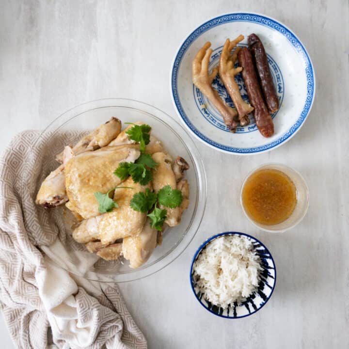 chinese hakka salt baked chicken recipe 鹽焗雞 