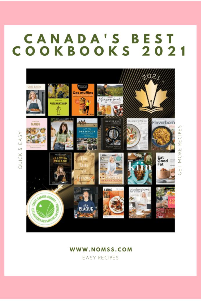Best Canadian Cookbooks CANADA'S BEST COOKBOOKS 2021 