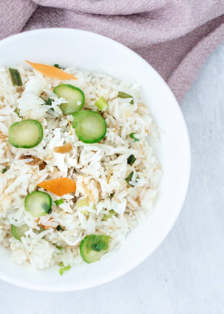 Dried Scallops Egg White Fried Rice 瑤柱蛋白炒飯