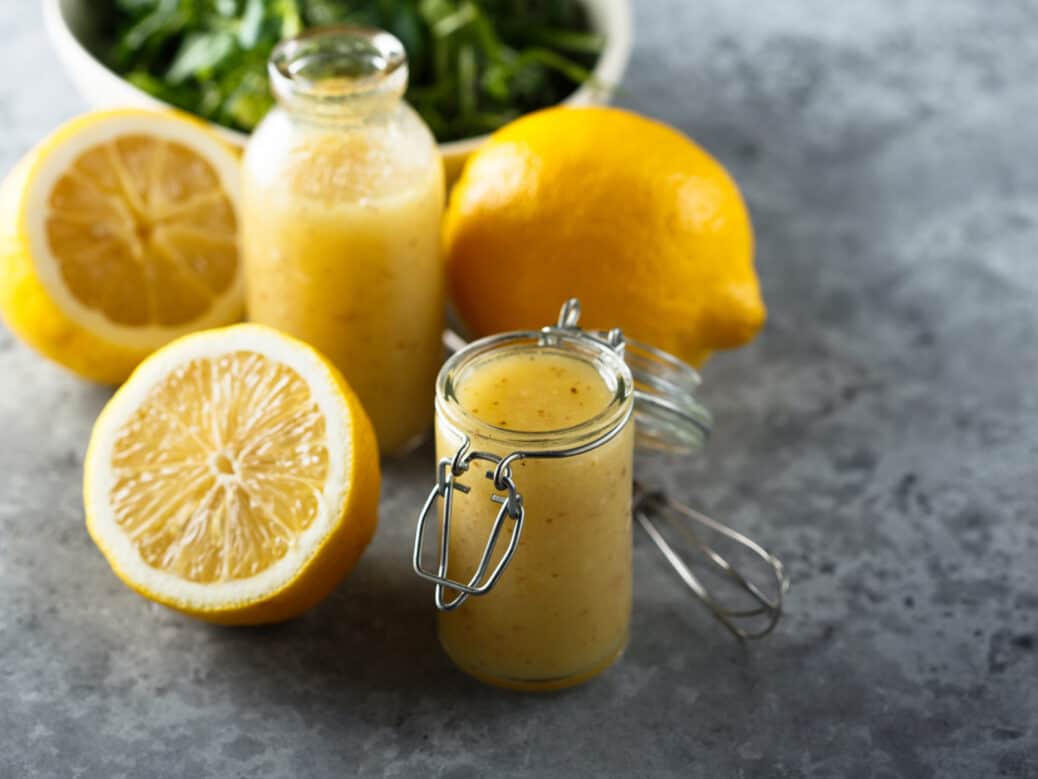 Toasted Coconut and Lemon Salad Dressing (Alkaline Diet)