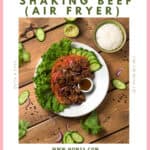 Vietnamese Shaking Beef Air Fryer Bo Luc Lac Nomss