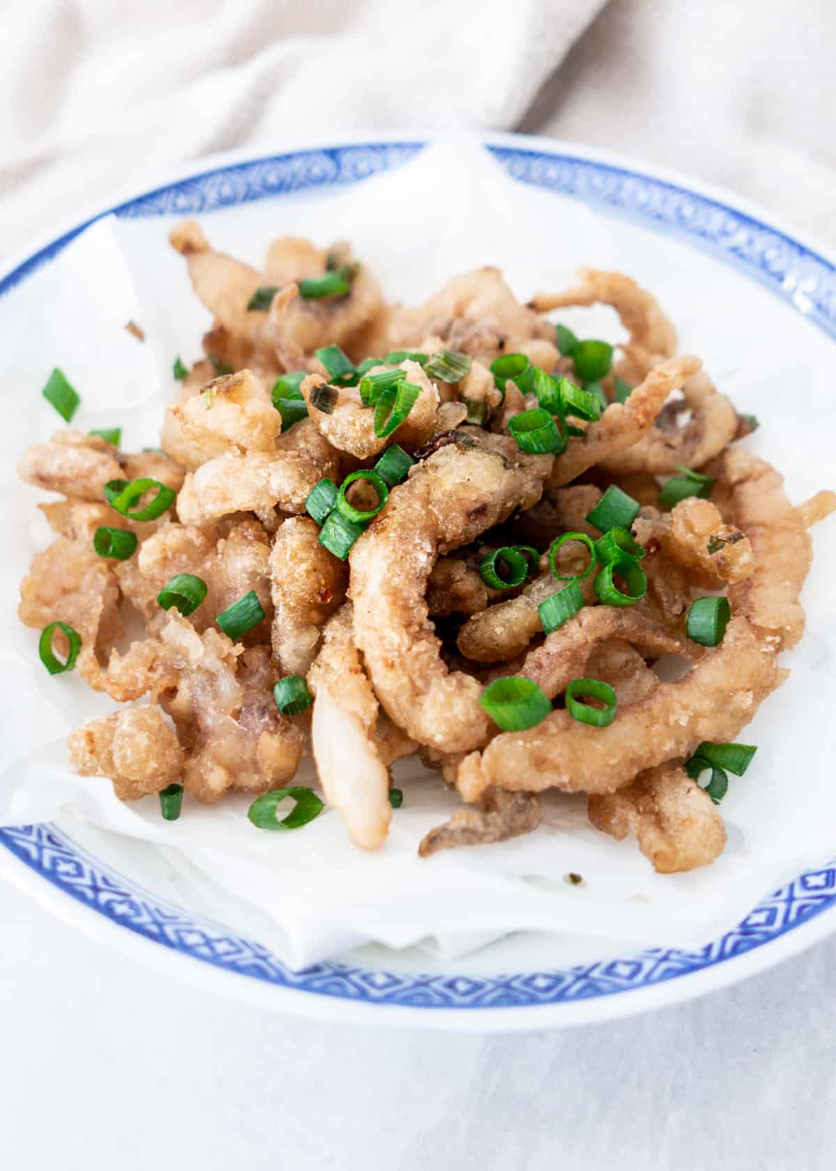 氣炸鍋椒鹽魷魚 Chinese Salt and Pepper Squid Air Fryer