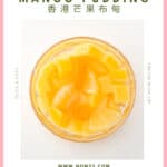 popular Hong Kong Style Mango Pudding 香港芒果布甸