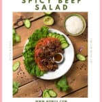 Vietnamese Spicy Beef Salad easy