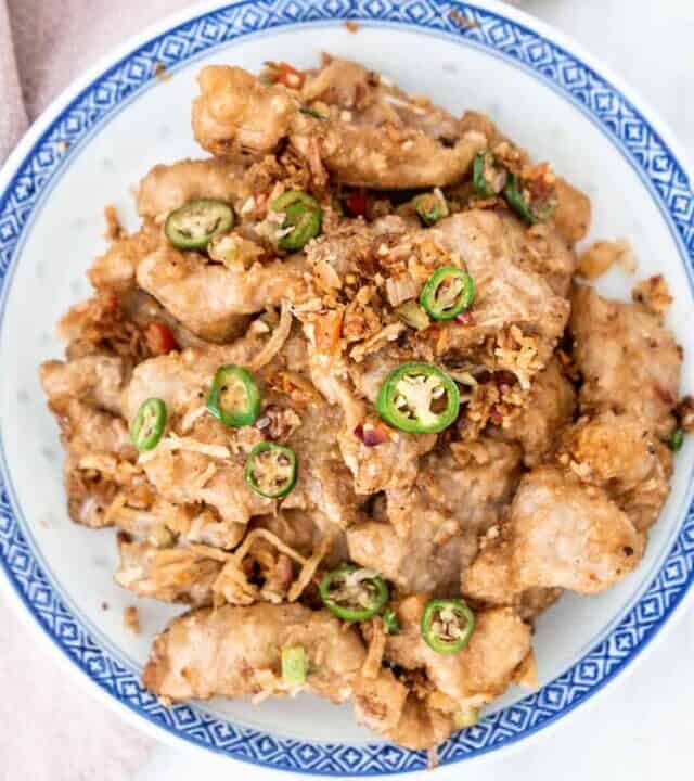 Chinese Salt and Pepper Pork Chops 椒鹽豬扒