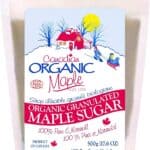 Maple syrup sugar crystals
