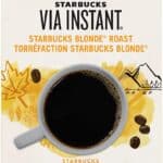 Starbucks VIA Instant Veranda Blend Blonde Roast