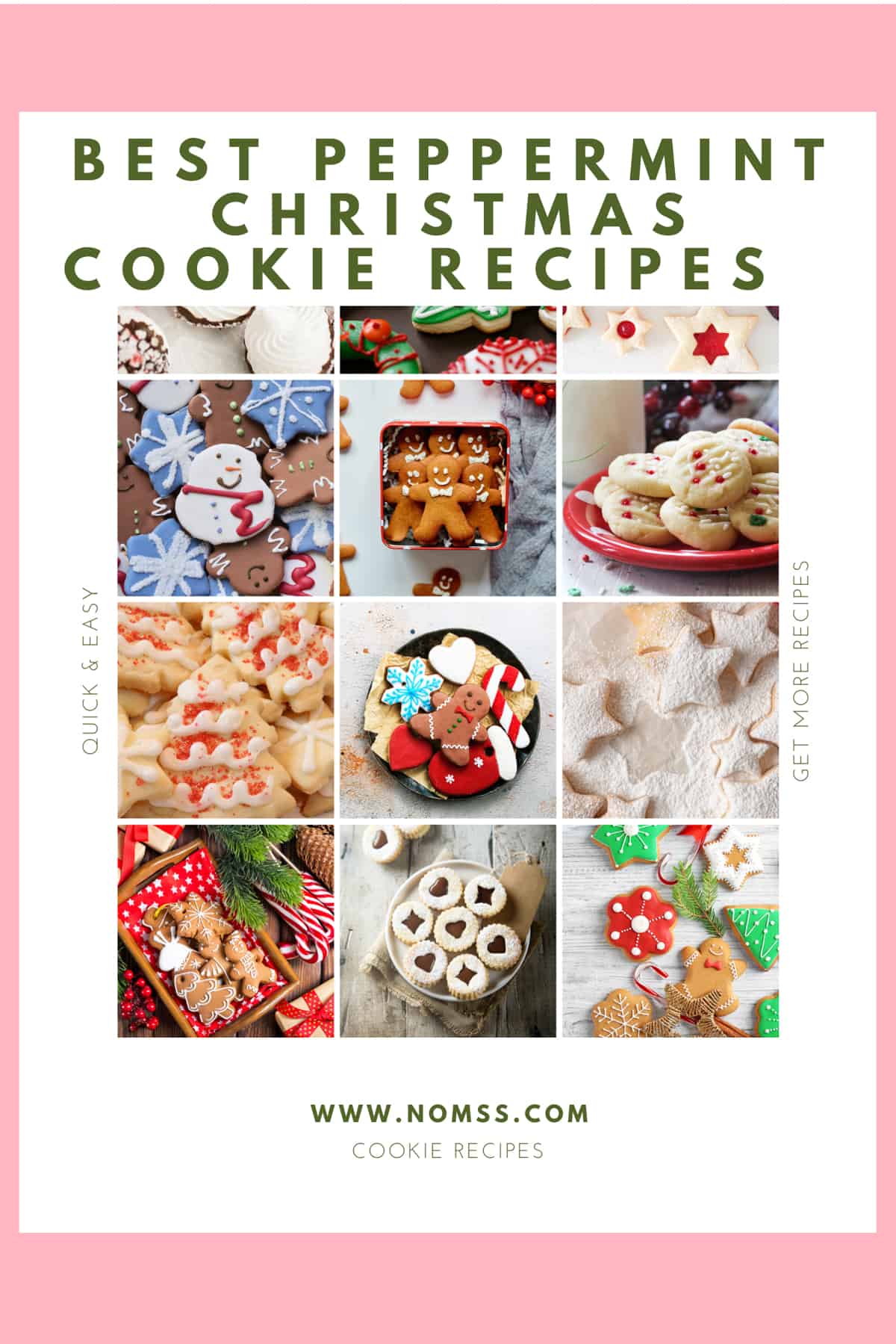 37 Best Christmas Cookie Recipes with Peppermint