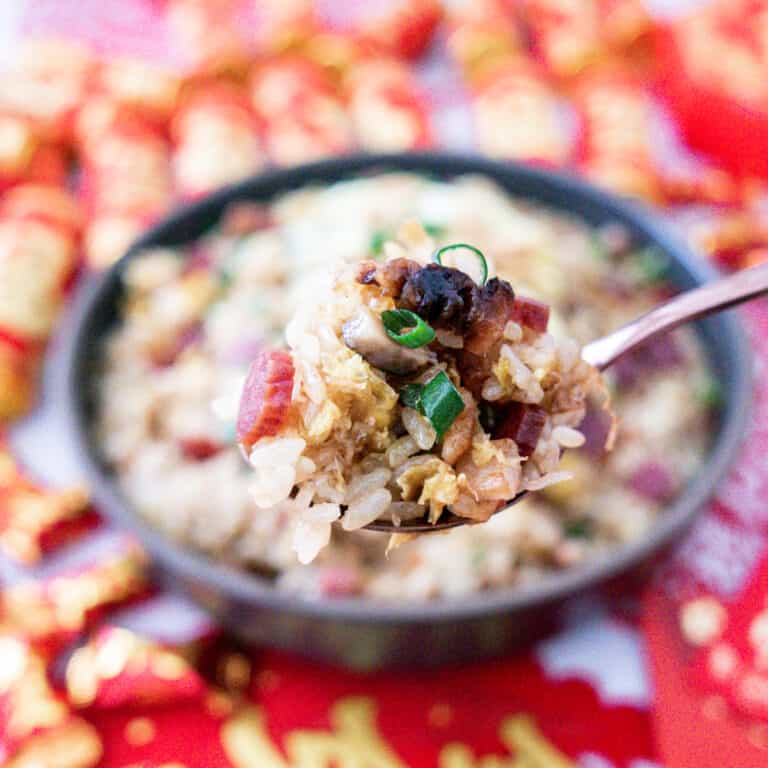 Chinese Sticky Rice 糯米飯 (Easy Rice Cooker Method) - Nomss.com