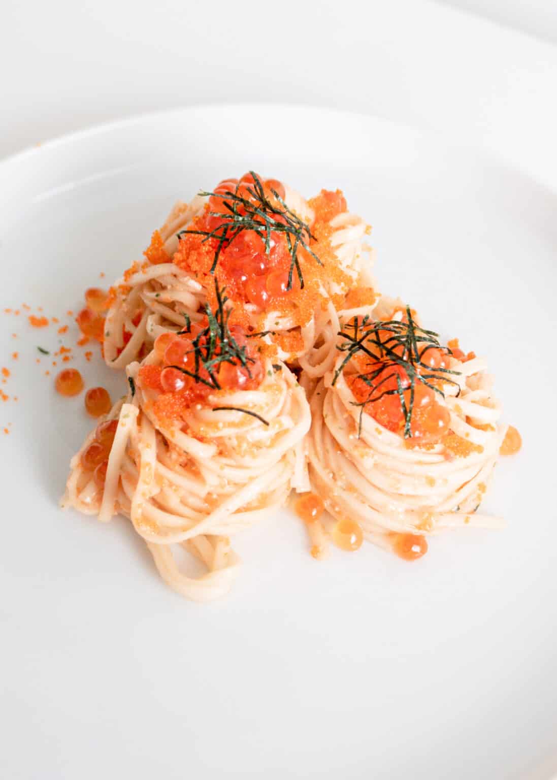 Easy Japanese Mentaiko Spaghetti 明太子パスタ