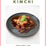 Easy Caramelized Kimchi Recipe (Brown Butter Sugar)