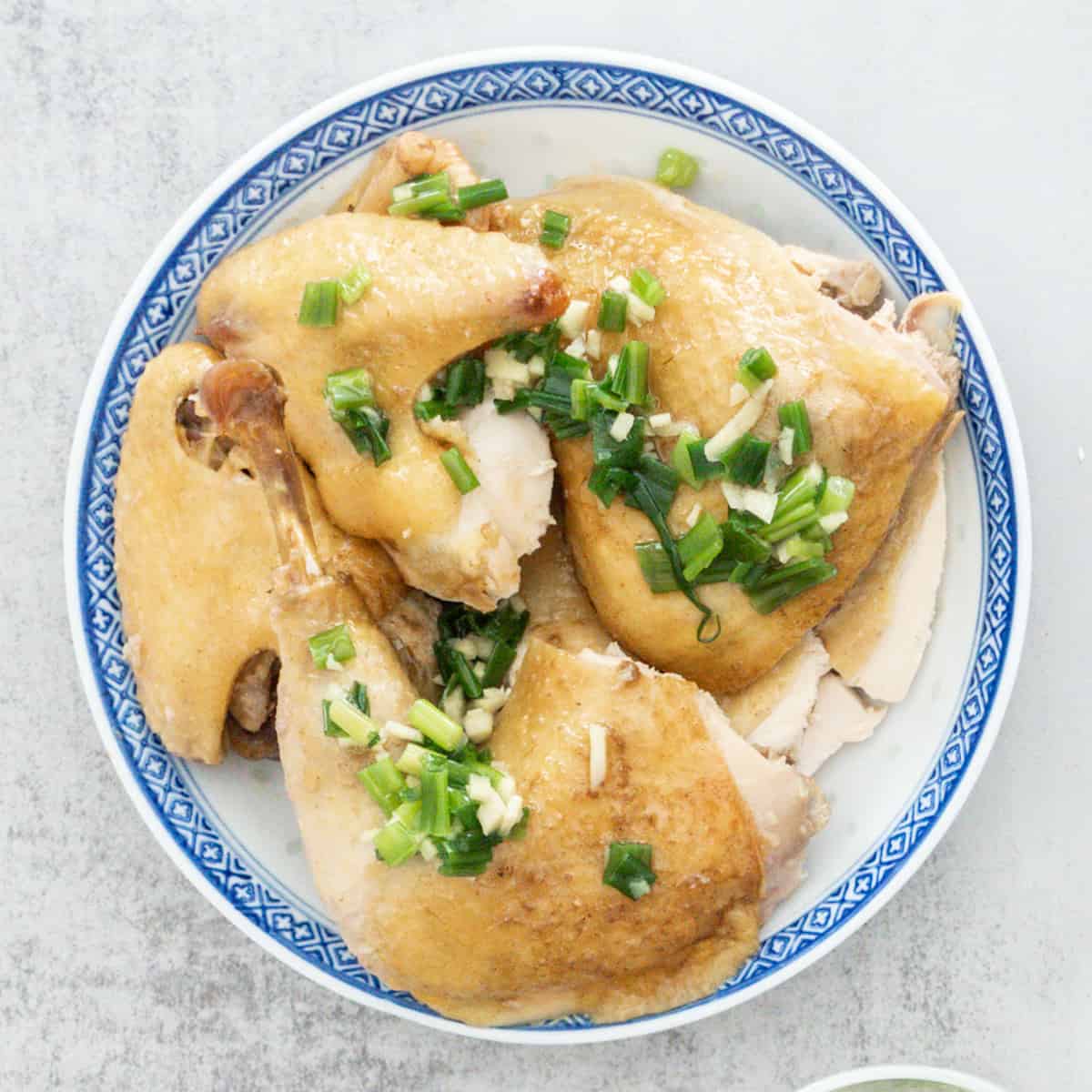 Easy Steamed Chicken with Sand Ginger Powder 蒸沙薑雞