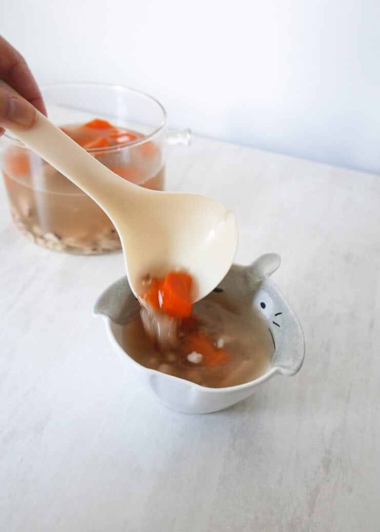 Spring Chinese Soup Chinese Spring Soup (Carrots Corn and Yam) 紅蘿蔔淮山粟米豬骨湯 - Nomss.com