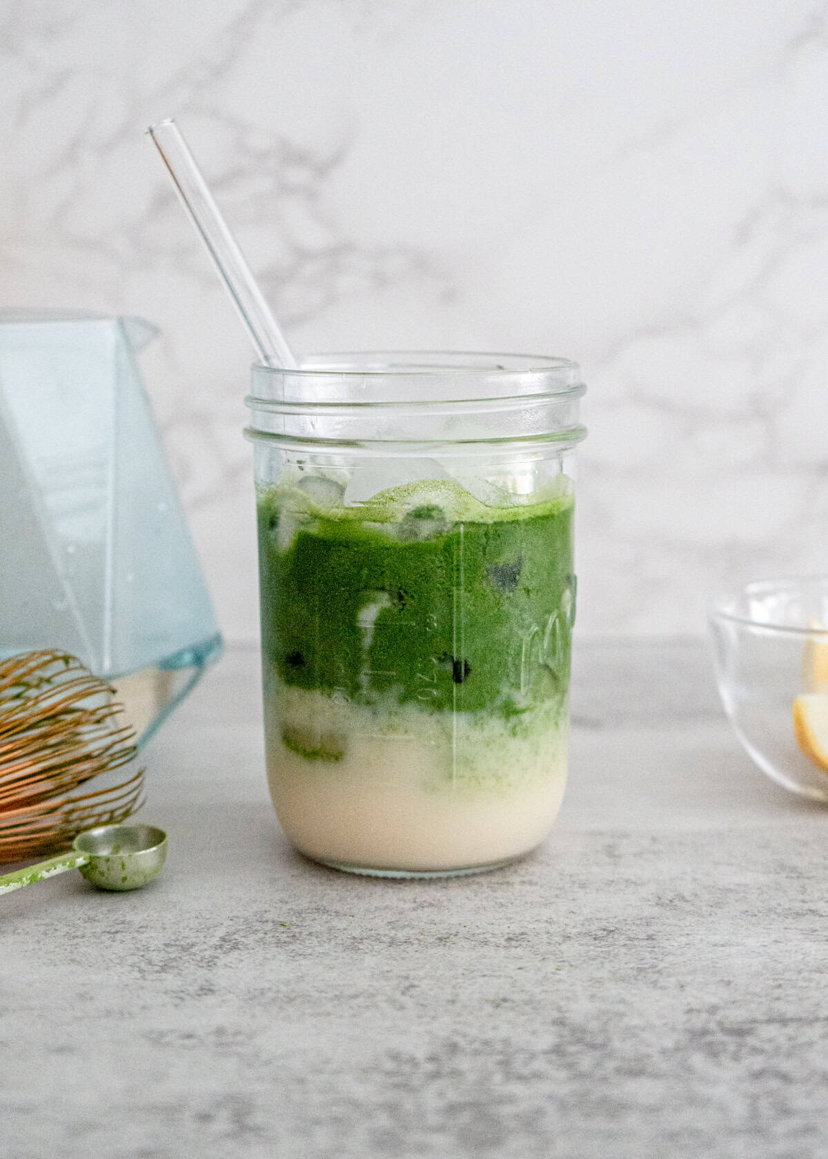 Boost Your Gut Health with This Easy Matcha Yakult Drink!