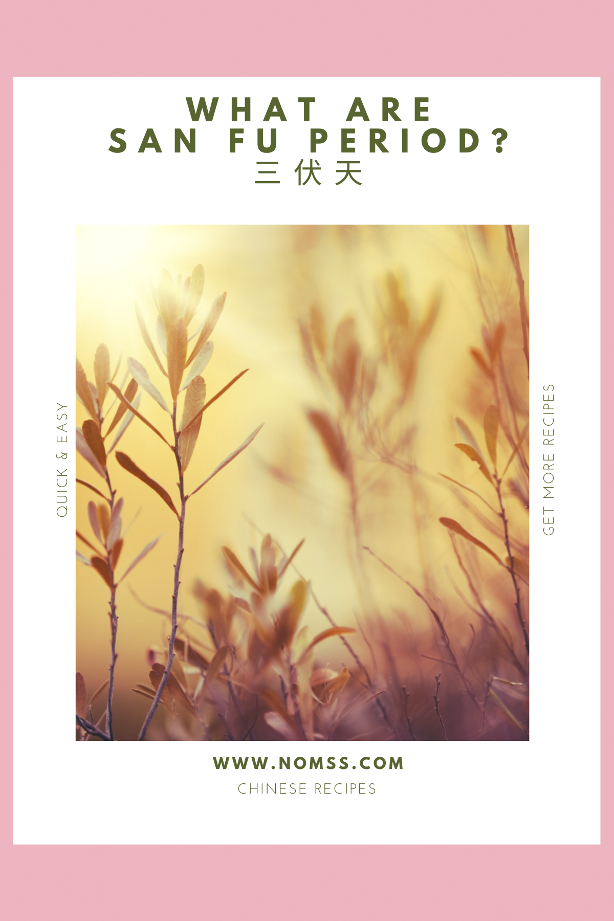 Summer heat haze in China during San Fu Days, 三伏天