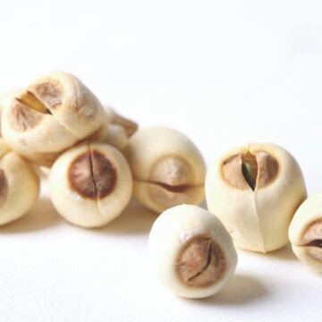 Dried lotus seeds traditional chinese medicine autumn heat relief ingredient guide