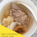 Easy TCM Soup for PMS | Sea Coconut & Chinese Yam Re