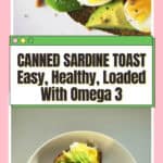 Canned brisling sardines in olive oil dressing with smoked paprika and chilli flakes and pine nuts