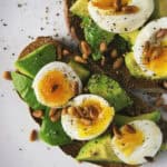 Canned brisling sardines in olive oil dressing with smoked paprika and chilli flakes and pine nuts