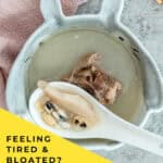 Classic TCM spring dampness soup 健脾去濕湯 with hairy fig five-finger peach pork bones and lotus seeds in ceramic pot