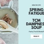 Classic TCM spring dampness soup 健脾去濕湯 with hairy fig five-finger peach pork bones and lotus seeds in ceramic pot